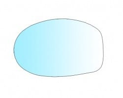 Spiegelglas Ligier links