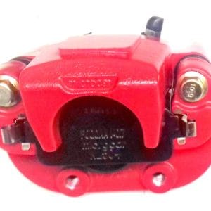 Remklauw links/rechts voorzijde Microcar MGO / M8 / LIGIER IXO ROOD
