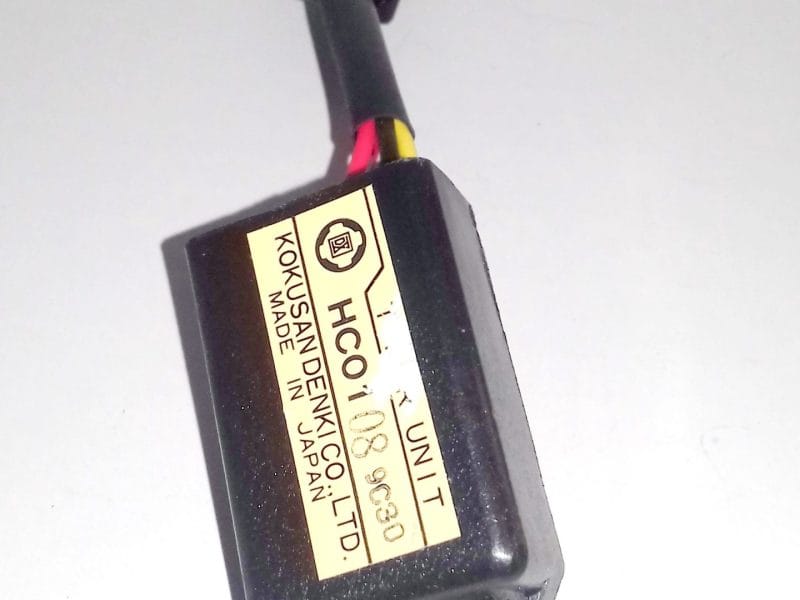 Timer voorgloeien Yanmar, 8 seconden