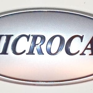 Motorkap / achterklep logo Microcar