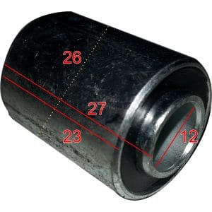Draagarm rubber / SILENT BLOCK 12/26/27/23 SB007